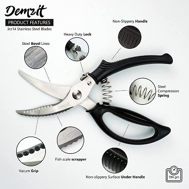 Demzit Poultry Shears Scissors