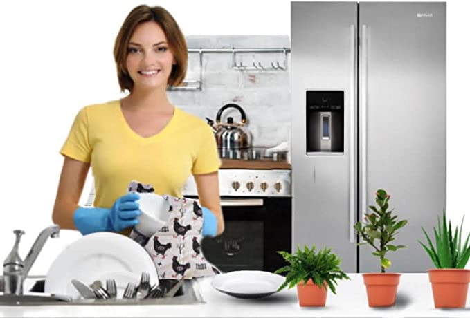 Zenod Kitchen towel with woman