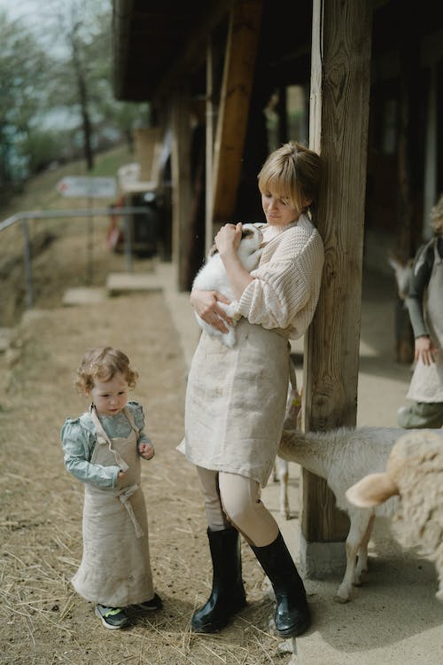 Unisex Long Chicken Keepers Aprons Chefs & Egg Collectors